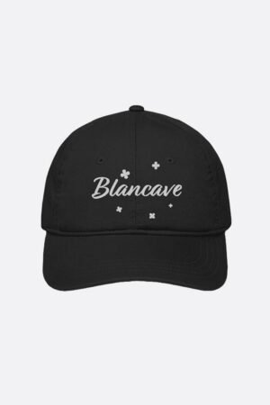 Badge Embroidered Cap In Black