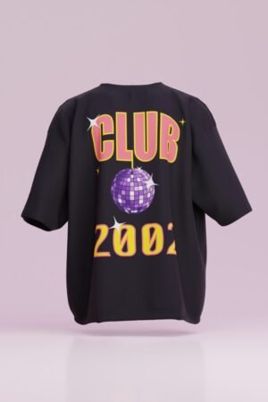 Club 2002 T-Shirt In Black