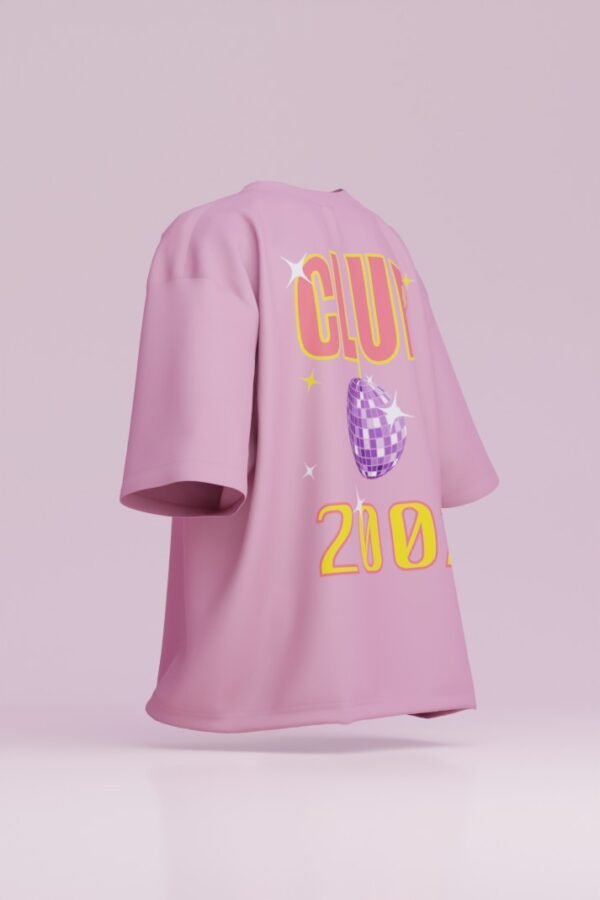 Club 2002 T-Shirt In Peach